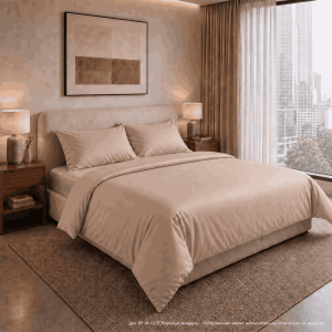 КПБ Сатин гл/кр "Luxor" диз. № 14-1213 Жареный миндаль (N)