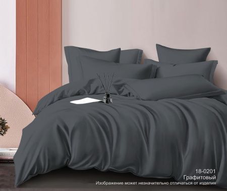 КПБ Сатин гл/кр "Luxor" диз. № 18-0201 Графитовый (N)