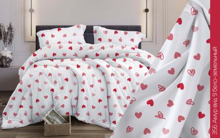 КПБ Бязь "Бояртекс" диз. № 356 Амур, 9 Вид б/з (L)
