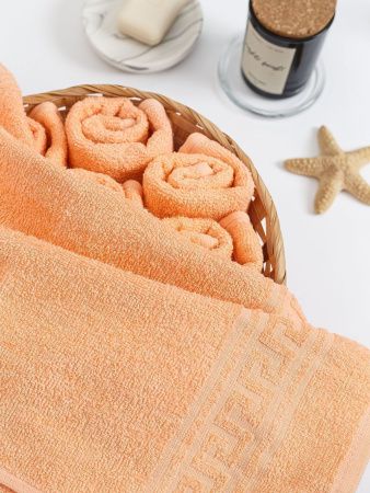 Полотенце махровое, г/к, 50х90, арт. ВТ 50-90Г, 380 гр/м2, цвет: 028-персиковый