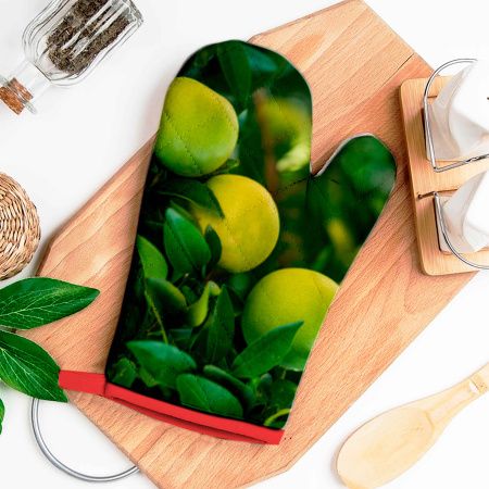 Рукавица 26*18 стеганная "Яблоневый сад"