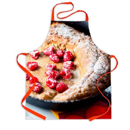 Фартук 80*70  "Малиновый пирог"